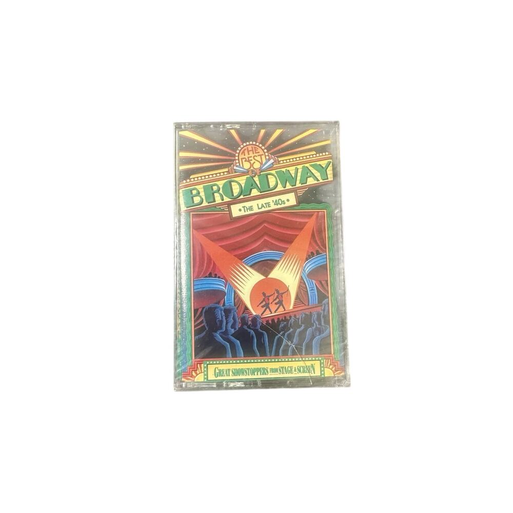 Best of Broadway Showstoppers Stage Screen The Late 40’s (Cassette Tape) SEALED
